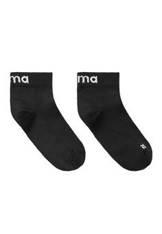 Rückansicht von reima Treenit Socken Kinder Black