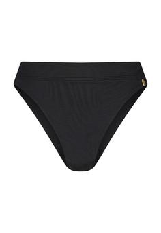 BEACHLIFE. Black Swirl Bikini Hose Damen schwarz