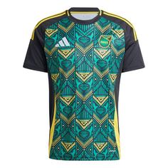 adidas Jamaika 24 Auswärtstrikot Fußballtrikot Herren Black