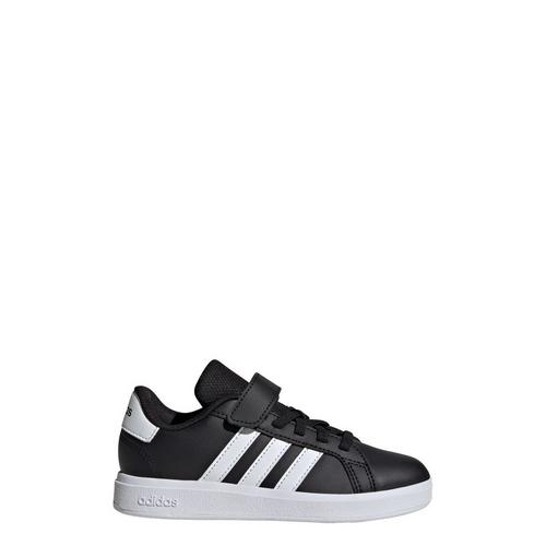 Rückansicht von adidas Grand Court 2.0 Kids Schuh Sneaker Kinder Core Black / Cloud White / Core Black