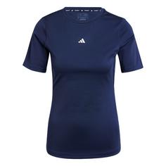 adidas TECHFIT Training T-Shirt Funktionsshirt Damen Legend Ink
