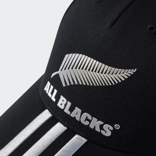 Rückansicht von adidas All Blacks Baseball Kappe Cap All Black