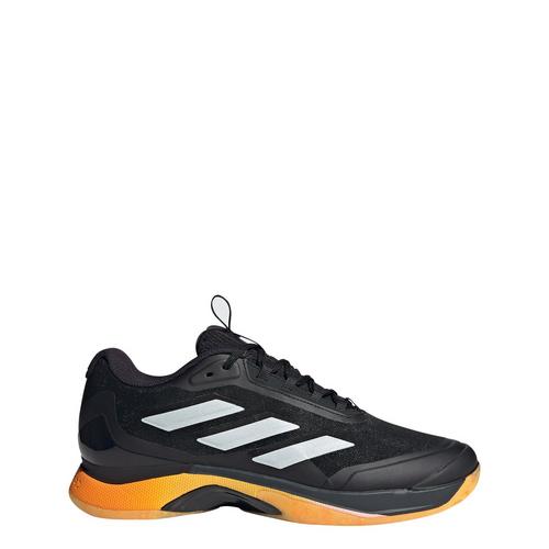 Rückansicht von adidas Avacourt 2 Tennisschuh Tennisschuhe Damen Aurora Black / Zero Metalic / Spark