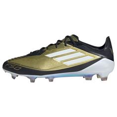 adidas Messi F50 Elite FG Fußballschuh Fußballschuhe Gold Metallic / Cloud White / Core Black