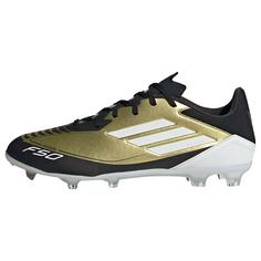 adidas F50 League Messi FG/MG Fußballschuh Fußballschuhe Gold Metallic / Cloud White / Core Black