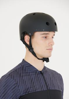 Rückansicht von Endurance Mirra Urban Fahrradhelm 1001 Black