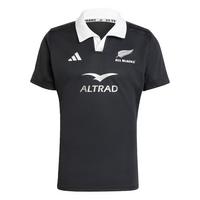 adidas All Blacks Rugby Performance Heimtrikot Funktionsshirt Herren - All Black