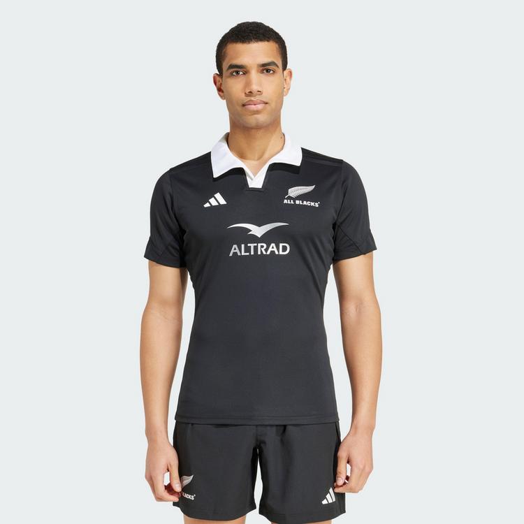 adidas adidas All Blacks Rugby Performance Heimtrikot Funktionsshirt Herren - All Black - 0 | SportScheck