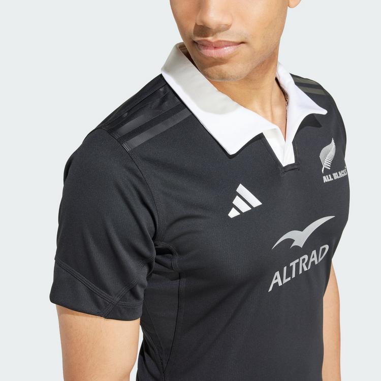 adidas adidas All Blacks Rugby Performance Heimtrikot Funktionsshirt Herren - All Black - 2 | SportScheck