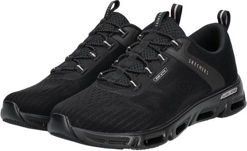 Rückansicht von Skechers Sneaker Sneaker Damen Schwarz