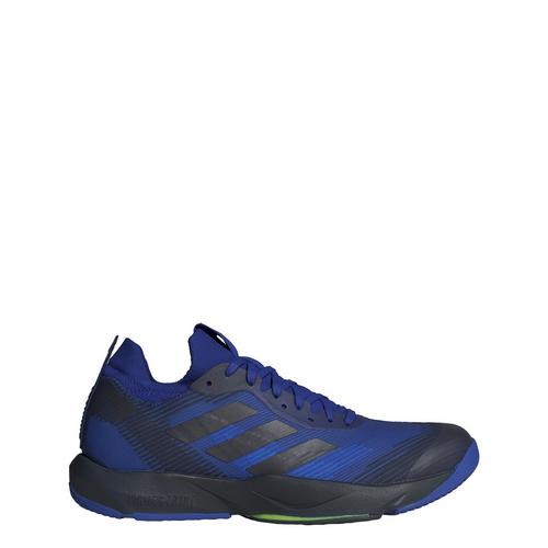 Rückansicht von adidas Rapidmove ADV Training Schuh Fitnessschuhe Lucid Blue / Legend Ink / Lucid Lemon