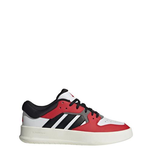 Rückansicht von adidas Court 24 Schuh Sneaker Better Scarlet / Core Black / Cloud White