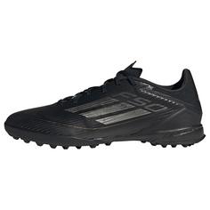 adidas F50 League TF Fußballschuh Fußballschuhe Core Black / Iron Metallic / Gold Metallic