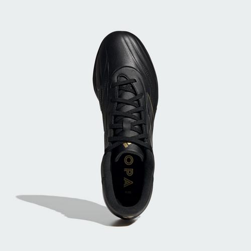 Rückansicht von adidas Copa Pure 2 League TF Fußballschuh Fußballschuhe Core Black / Carbon / Gold Metallic