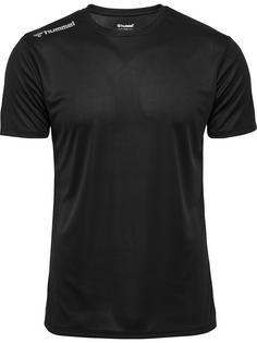 hummel hmlRUN JERSEY S/S Funktionsshirt Herren BLACK