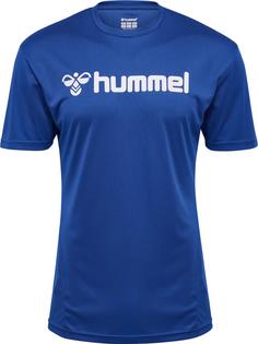 hummel hmlLOGO JERSEY S/S Funktionsshirt TRUE BLUE