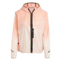 adidas Terrex Xperior leichte Windjacke Laufjacke Damen - Semi Impact Orange