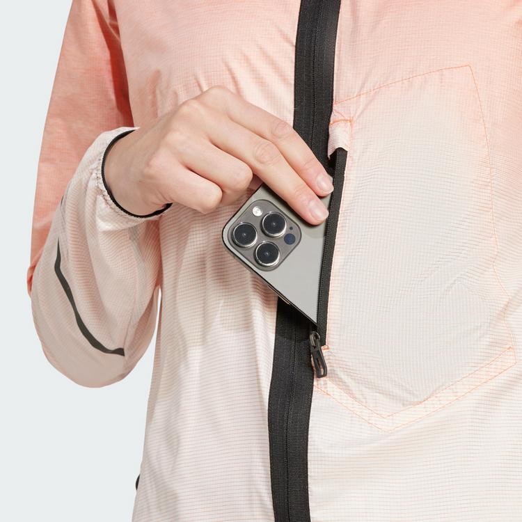 adidas adidas Terrex Xperior leichte Windjacke Laufjacke Damen - Semi Impact Orange - 0 | SportScheck