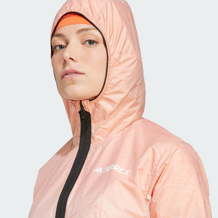 adidas adidas Terrex Xperior leichte Windjacke Laufjacke Damen - Semi Impact Orange - 1 | SportScheck
