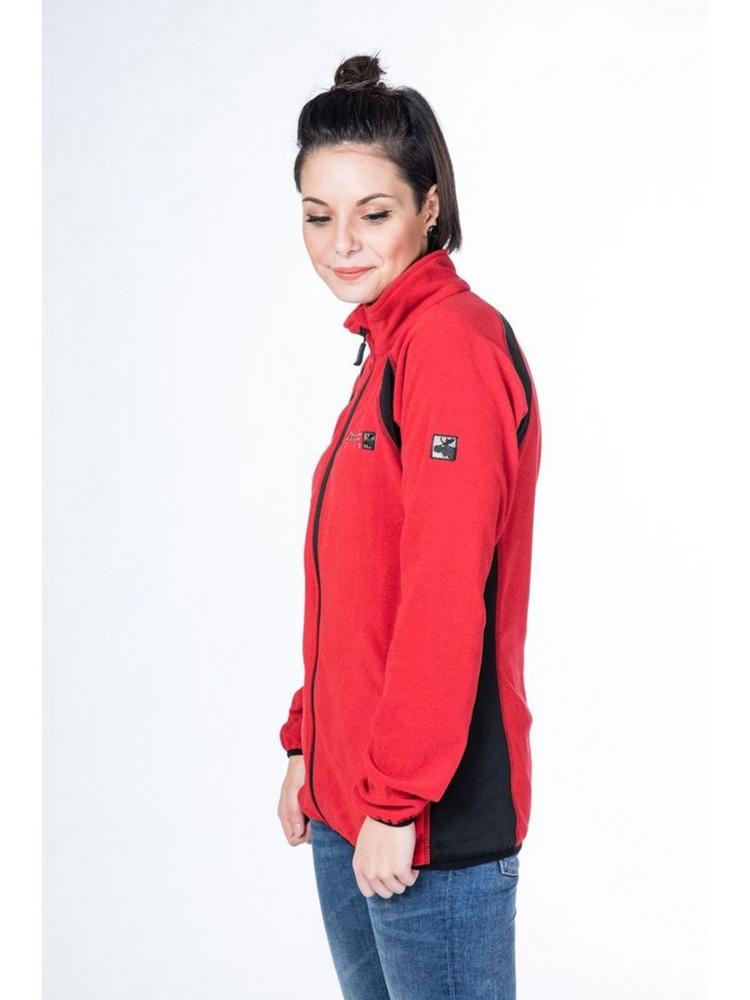 DEPROC active DEPROC active ENDERBY WOMEN Fleecejacke Damen - rot - 1 | SportScheck