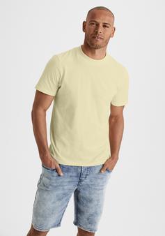 Rückansicht von KangaROOS T-Shirt T-Shirt Herren koralle / gelb