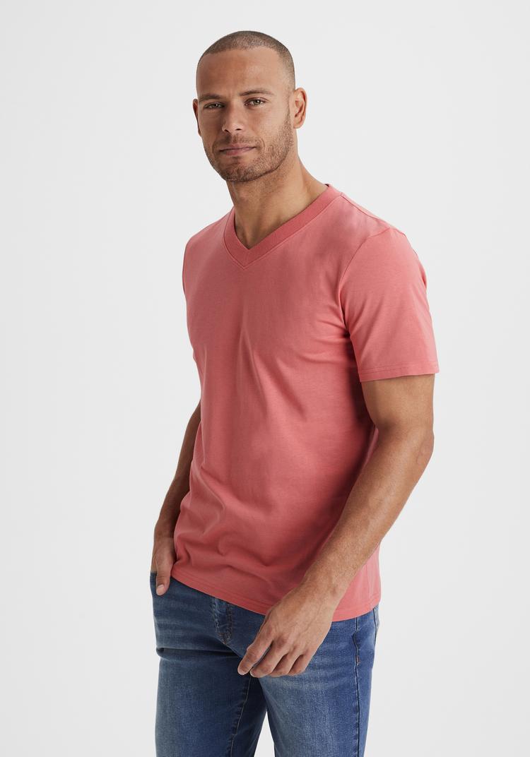 KangaROOS KangaROOS T-Shirt T-Shirt Herren - koralle - gelb - 3 | SportScheck