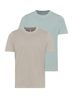 KangaROOS T-Shirt T-Shirt Herren stein / mint