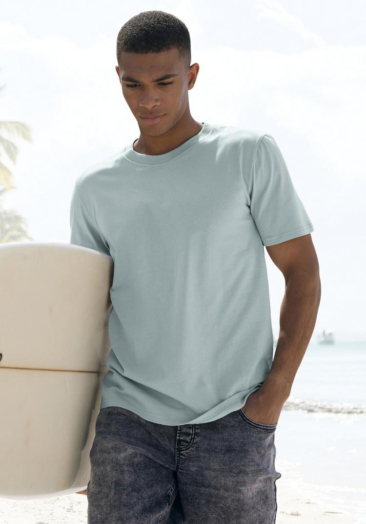 KangaROOS KangaROOS T-Shirt T-Shirt Herren - grau - mint - 0 | SportScheck