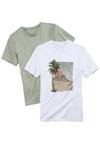 BEACH TIME T-Shirt T-Shirt Herren - mint