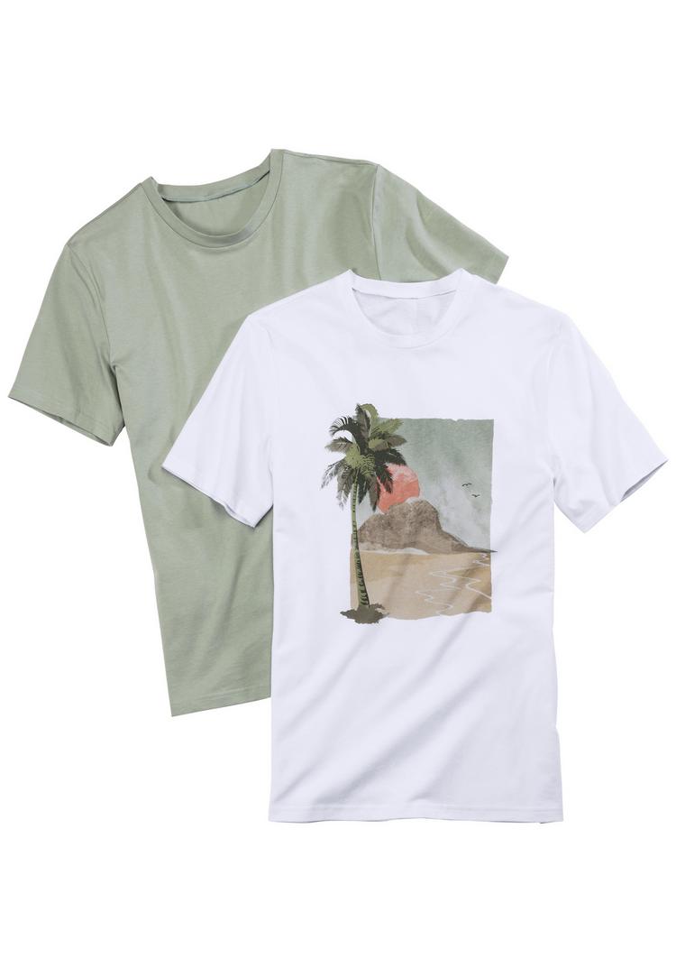 BEACH TIME BEACH TIME T-Shirt T-Shirt Herren - mint - 0 | SportScheck