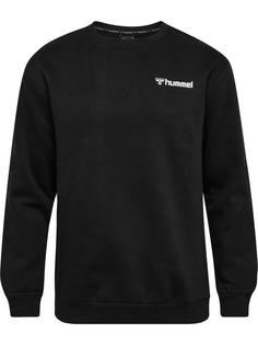 hummel hmlMOVER COTTON SWEATSHIRT Funktionssweatshirt Herren BLACK