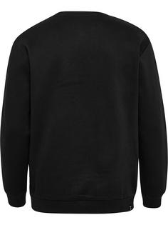 Rückansicht von hummel hmlMOVER COTTON SWEATSHIRT Funktionssweatshirt Herren BLACK