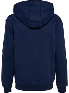 Rückansicht von hummel hmlMOVER COTTON HOODIE KIDS Hoodie Kinder MARINE