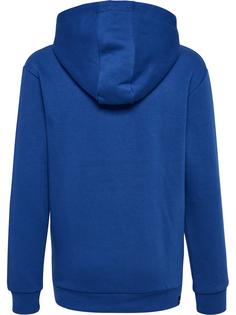 Rückansicht von hummel hmlMOVER COTTON HOODIE KIDS Hoodie Kinder TRUE BLUE