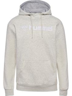 hummel hmlMOVER COTTON HOODIE Hoodie Herren EGRET MELANGE