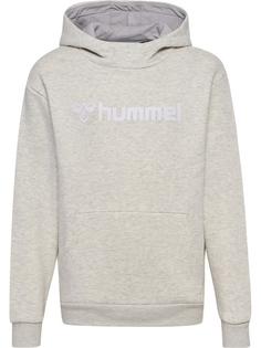 hummel hmlMOVER COTTON HOODIE KIDS Hoodie Kinder EGRET MELANGE