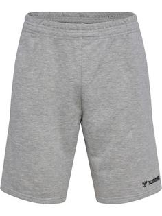 hummel hmlMOVER COTTON BERMUDA SHORTS Shorts Herren GREY MELANGE