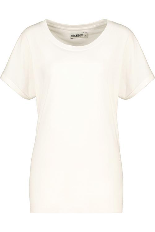 Rückansicht von ALIFE AND KICKIN MalaikaAK A T-Shirt Damen white