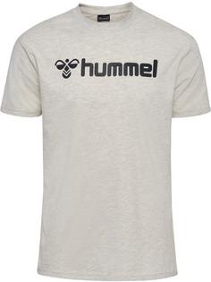 hummel hmlMOVER COTTON T-SHIRT S/S Funktionsshirt Herren EGRET MELANGE