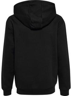 Rückansicht von hummel hmlMOVER COTTON HOODIE KIDS Hoodie Kinder BLACK