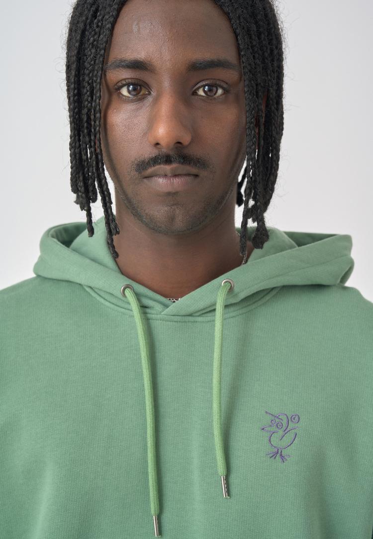 Cleptomanicx Cleptomanicx Sketch Gull Hoodie Herren - Comfrey Green - 2 | SportScheck