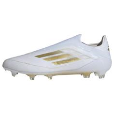 adidas F50 Elite Laceless FG Fußballschuh Fußballschuhe Cloud White / Gold Metallic / Cloud White