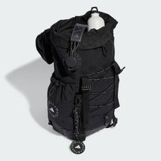 Rückansicht von adidas Rucksack adidas by Stella McCartney Rucksack Daypack Damen Black / White / Black