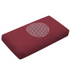 YOGISTAR Yogakissen bordeaux melange