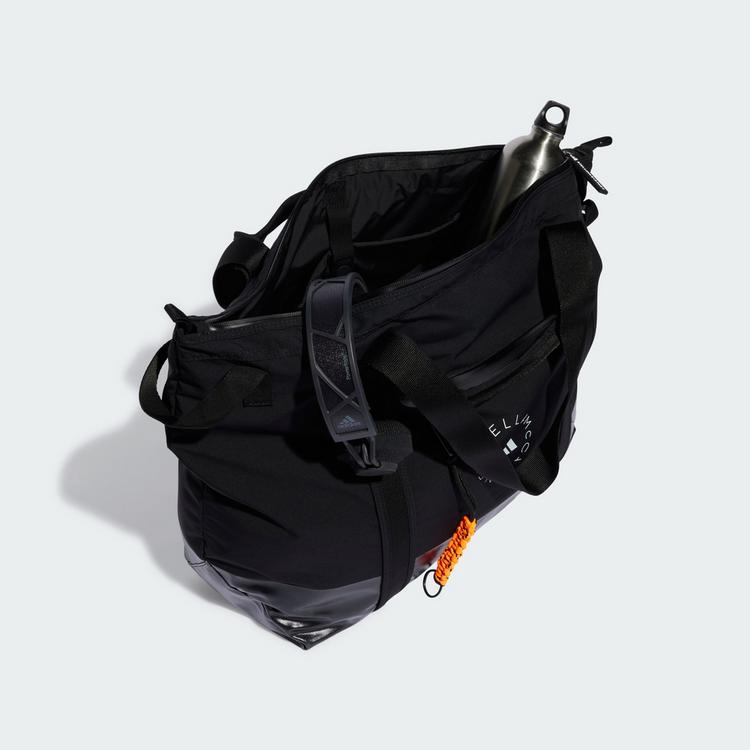 adidas adidas adidas by Stella McCartney Tragetasche Umh&auml;ngetasche Damen - Black / White / Black - 0 | SportScheck