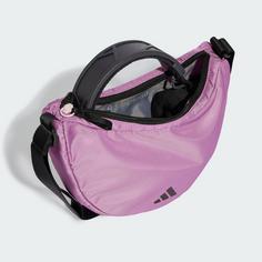 Rückansicht von adidas adidas Glow Festival Tasche Sporttasche Damen Preloved Purple / Clear Pink / Black