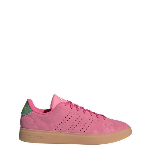 Rückansicht von adidas Advantage 2.0 Schuh Sneaker Herren Bliss Pink / Core Black / Preloved Green