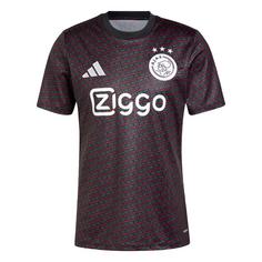 adidas Ajax Pre-Match Shirt Fußballtrikot Herren Black