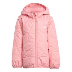 adidas Light Padded Jacke Funktionsjacke Kinder Semi Pink Spark