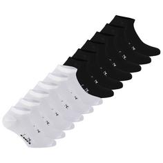 Diadora Socken Socken Schwarz/Weiß